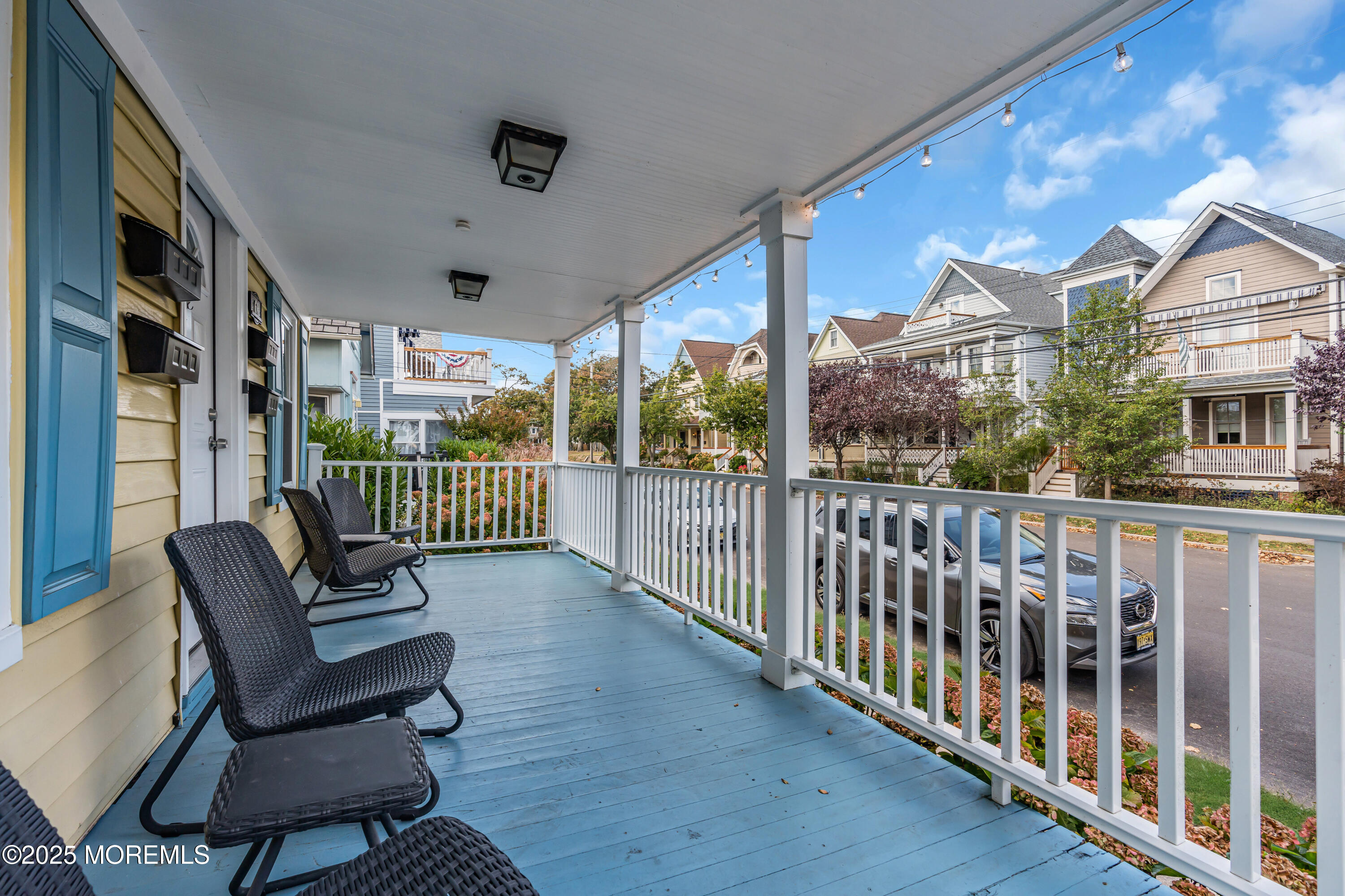 68 Clark Avenue, Unit 1E Ocean Grove, NJ 07756 - Photo 12 of 13 a view of a chairs in balcony