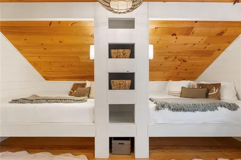 a backyard of a house with outdoor seating