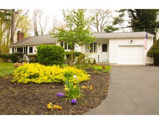 45 Preston Road Attleboro, MA 02703 - Photo 3 of 28 a front view of a house with a yard and fountain