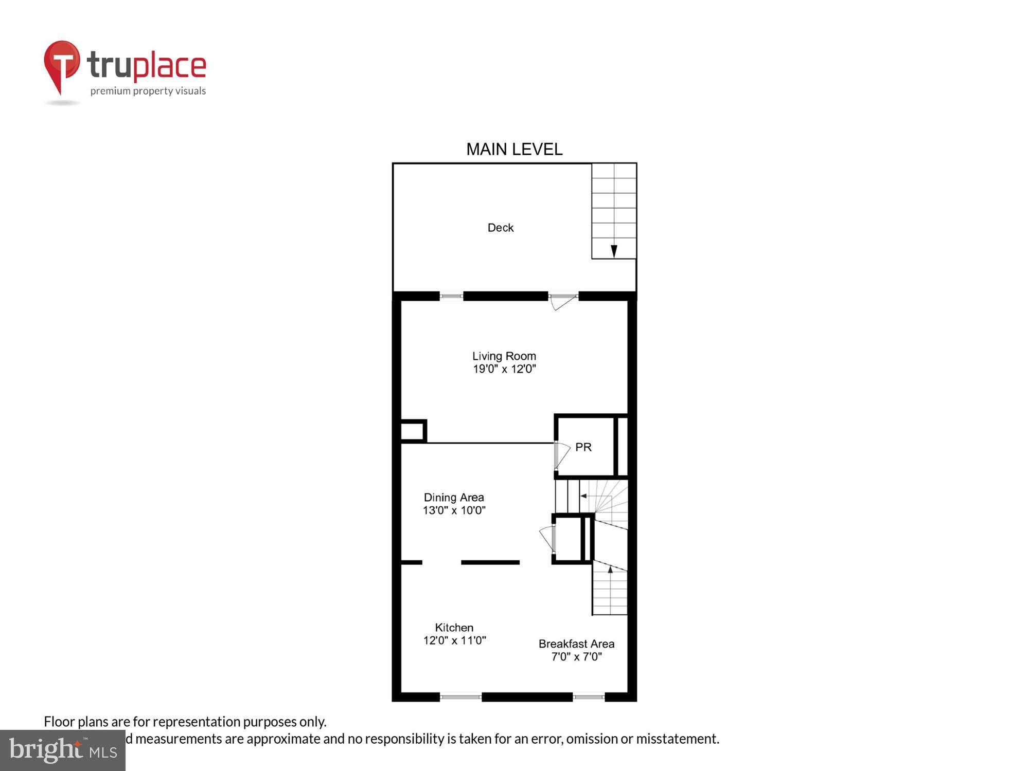 8020 Hollow Reed Court Frederick, MD 21701 - Photo 52 of 64 Main Level (Labels & Measurements)