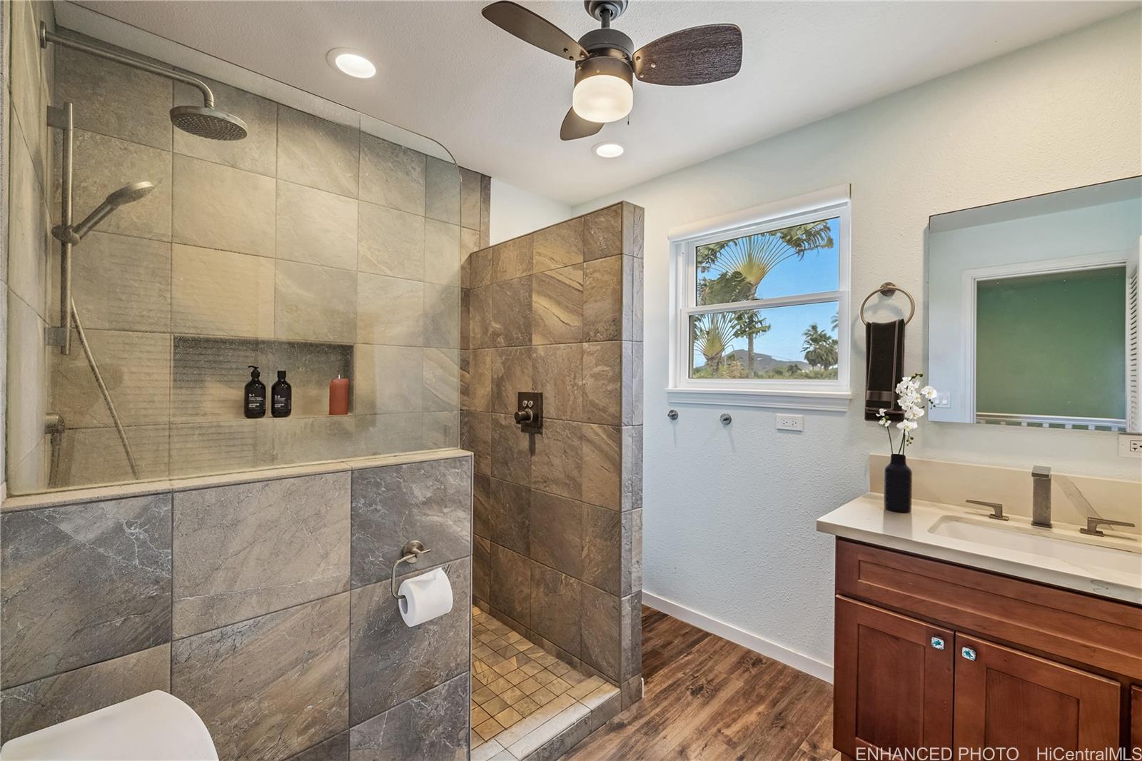 676 Mokapu Road Kailua, HI 96734 - Photo 19 of 21 UPSTAIRS PRIMARY BATHROOM*Enhanced