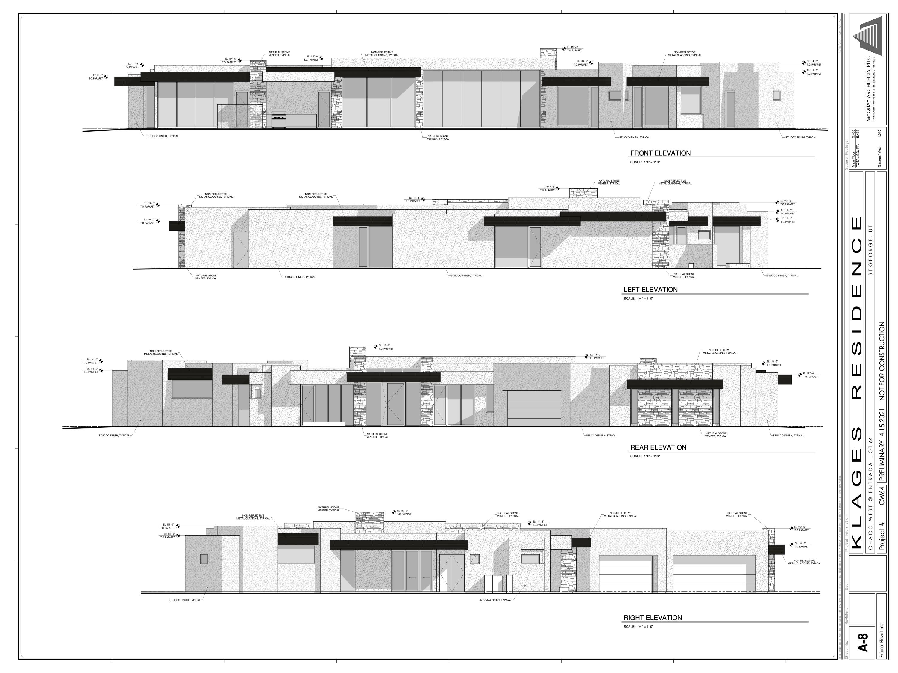 Tacheene Dr Street, Unit 64 St. George, UT 84770 - Photo 1 of 1 Exterior Elevations-jpeg