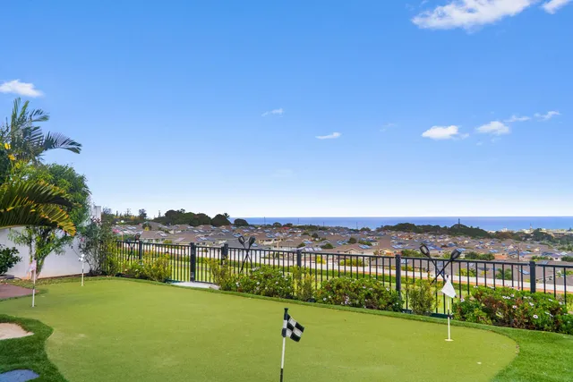 a view of a city with a lake view