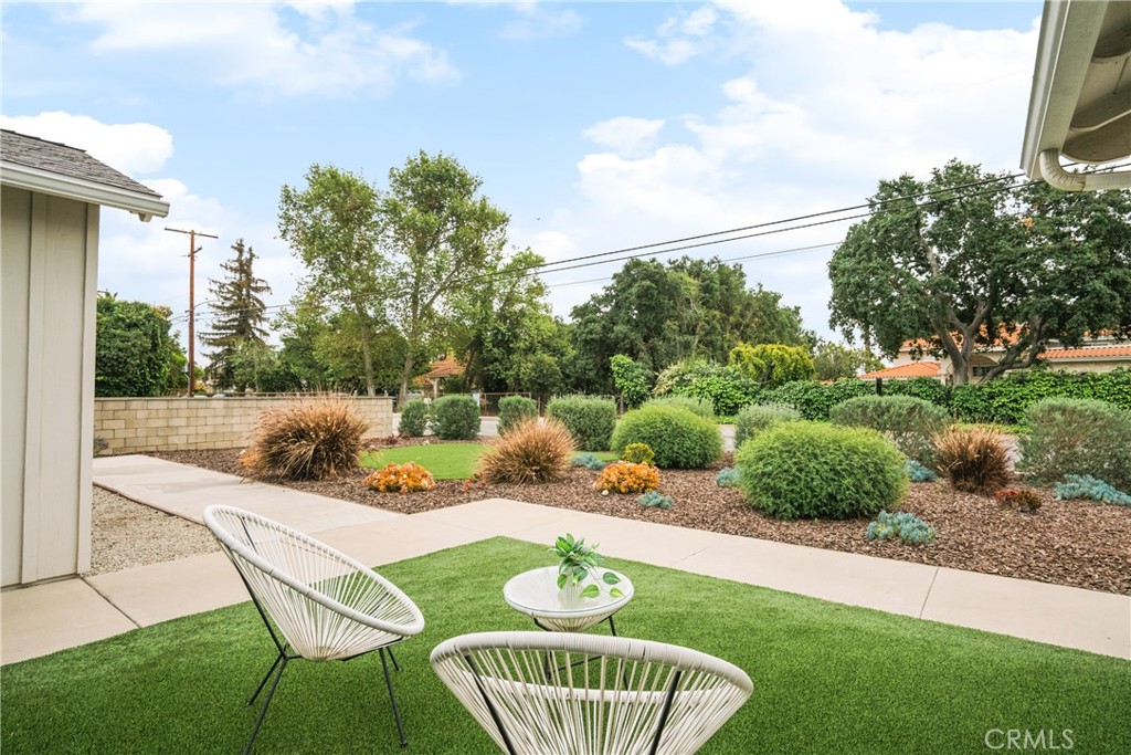 165 West Palm Drive Arcadia, CA 91007 - Photo 25 of 30 a outdoor living space with furniture and garden