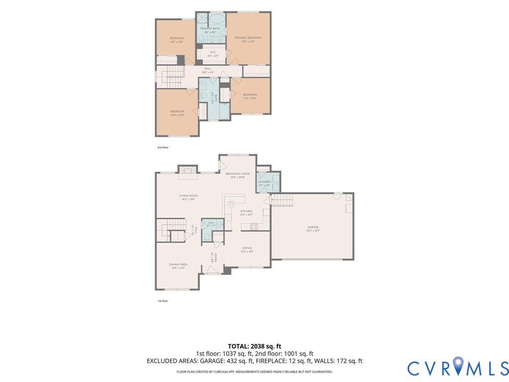 7807 Clover Ridge Place Chesterfield, VA 23832 - Photo 51 of 51 Floor plan
