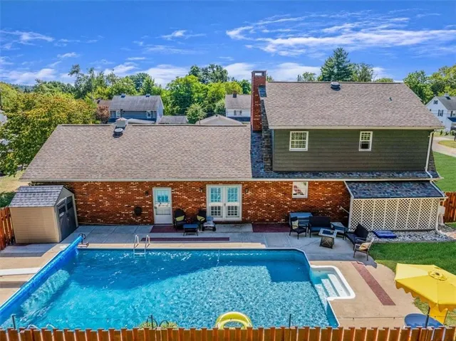 front view of house with a yard