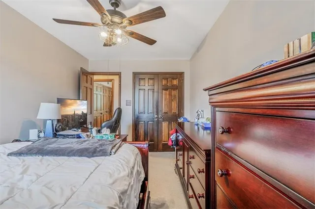 a view of gym equipment and children play room