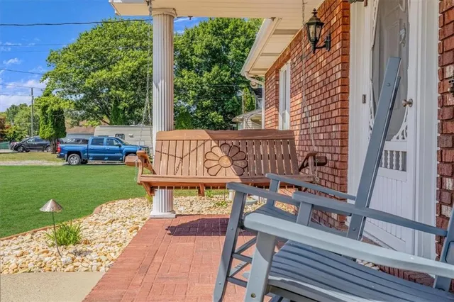 a view of an ocean and beach