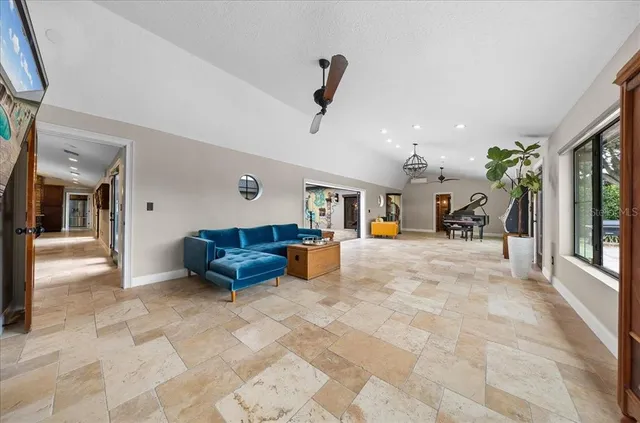 a view of a kitchen with washer and dryer