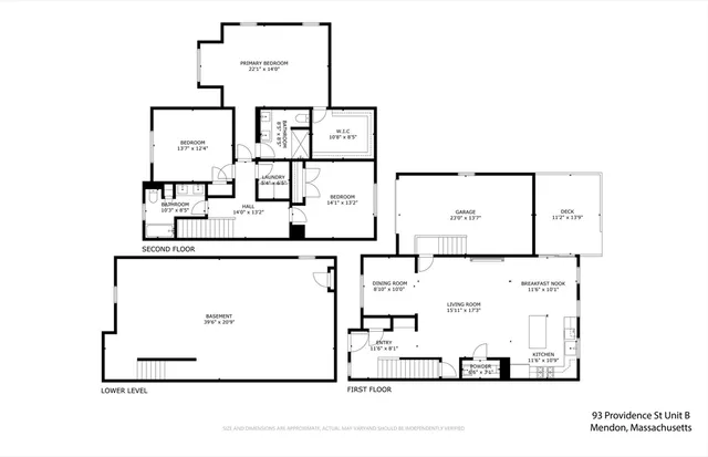 $599,999 | 93 Providence Street, Unit B, Mendon, MA 01756