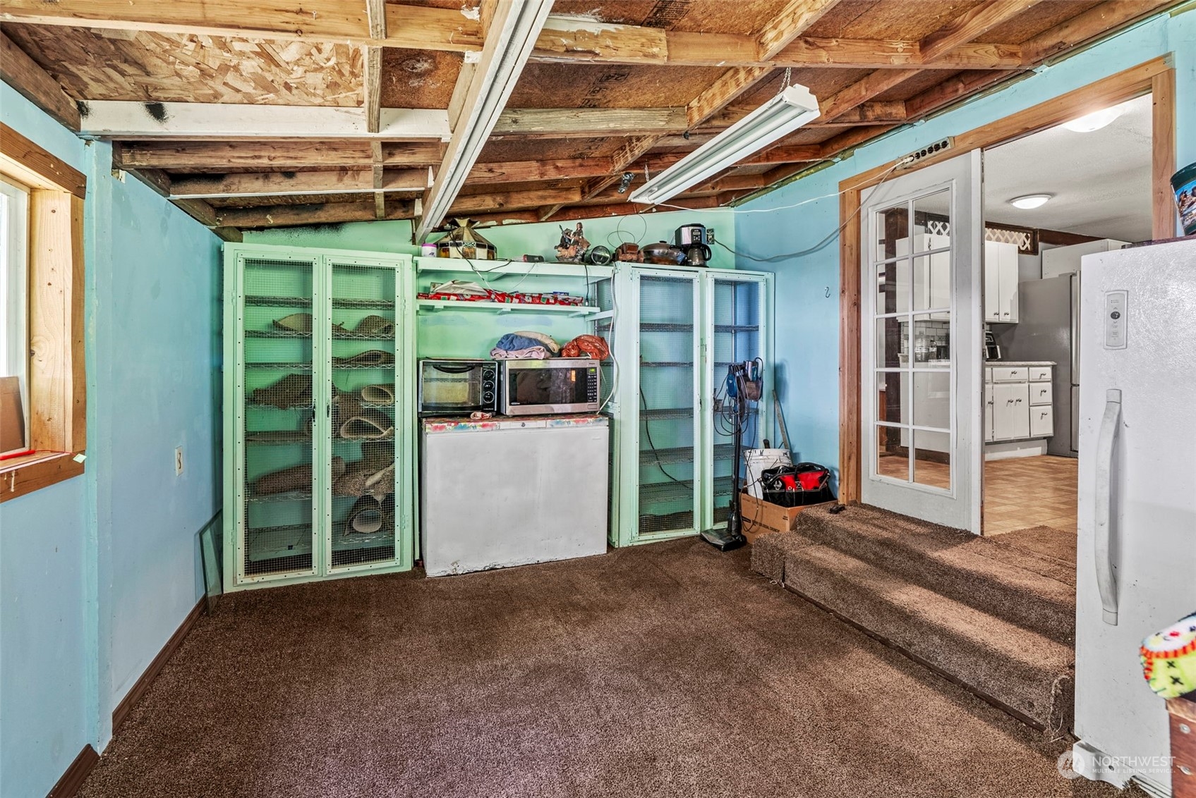 455 Drews Prairie Road Toledo, WA 98591 - Photo 13 of 31 a view of a room with wooden walls