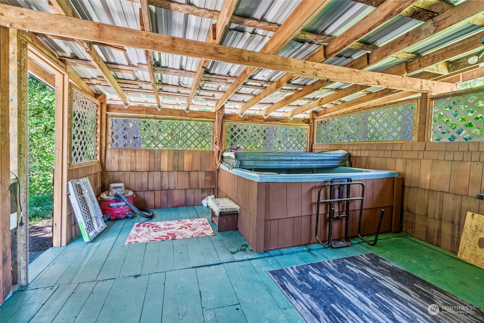 455 Drews Prairie Road Toledo, WA 98591 - Photo 23 of 31 a backyard of a house with yard and outdoor seating