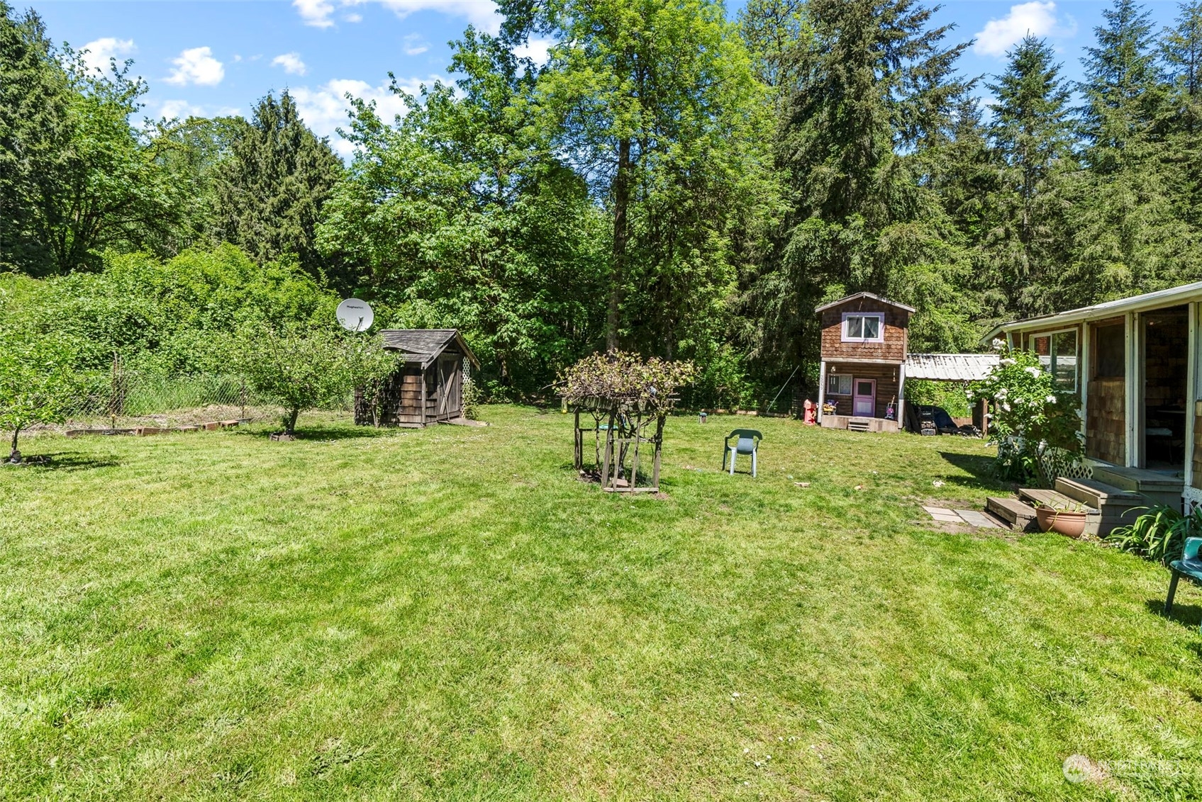 455 Drews Prairie Road Toledo, WA 98591 - Photo 28 of 31 a house view with a garden space