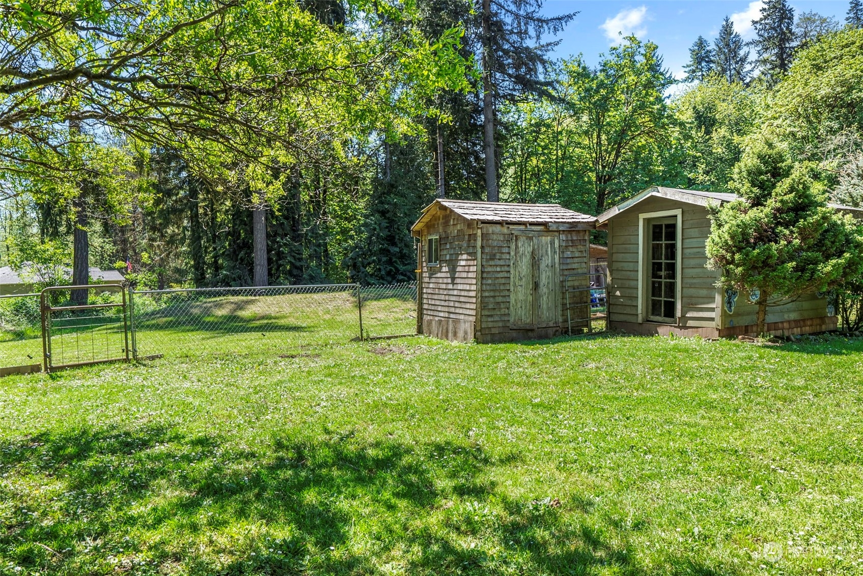 455 Drews Prairie Road Toledo, WA 98591 - Photo 29 of 31 a view of a house with backyard and trees