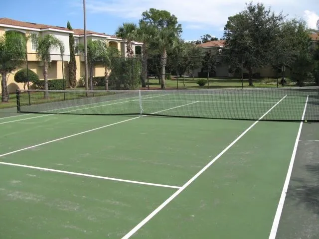 a view of a tennis court