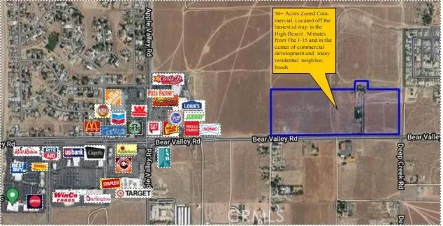 $4,995,000 | 19968 Bear Valley Road, Apple Valley, CA 92308