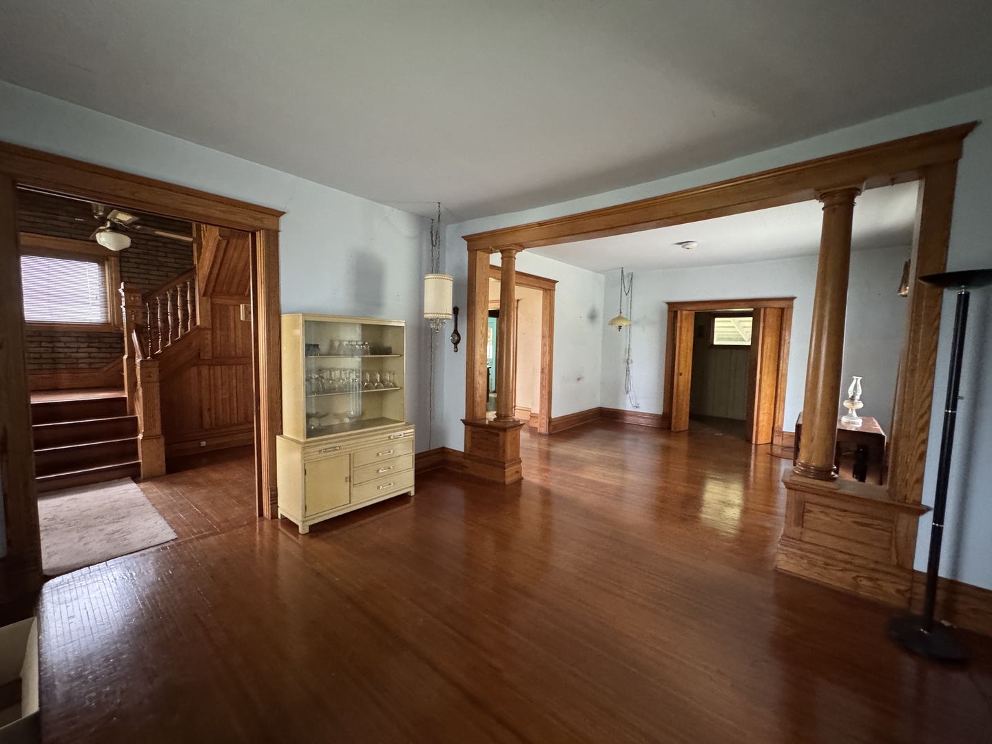 428 West Cherry Street Compton, IL 61318 - Photo 5 of 20 a view of interior space with wooden floor and windows