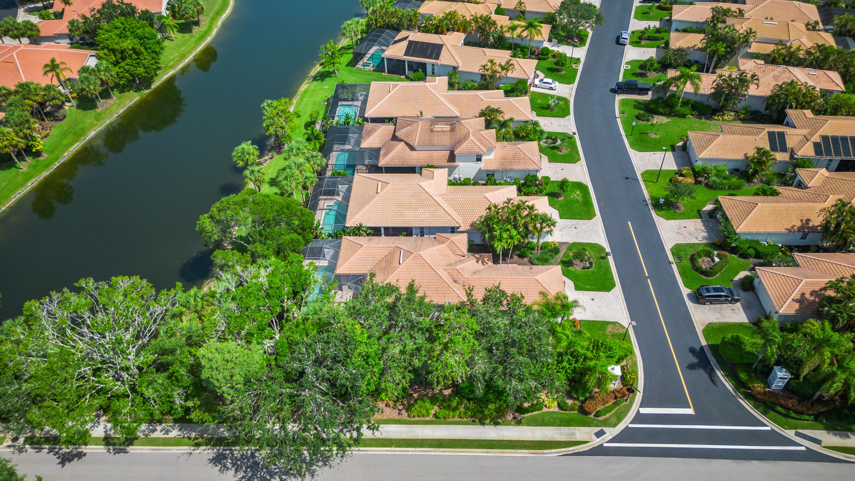 8525 Peppertree Way Naples, FL 34114 - Photo 27 of 47 an aerial view of house with yard