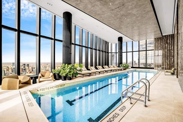 a living room with a couch and a table