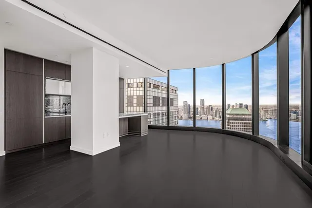 a view of a city from a balcony