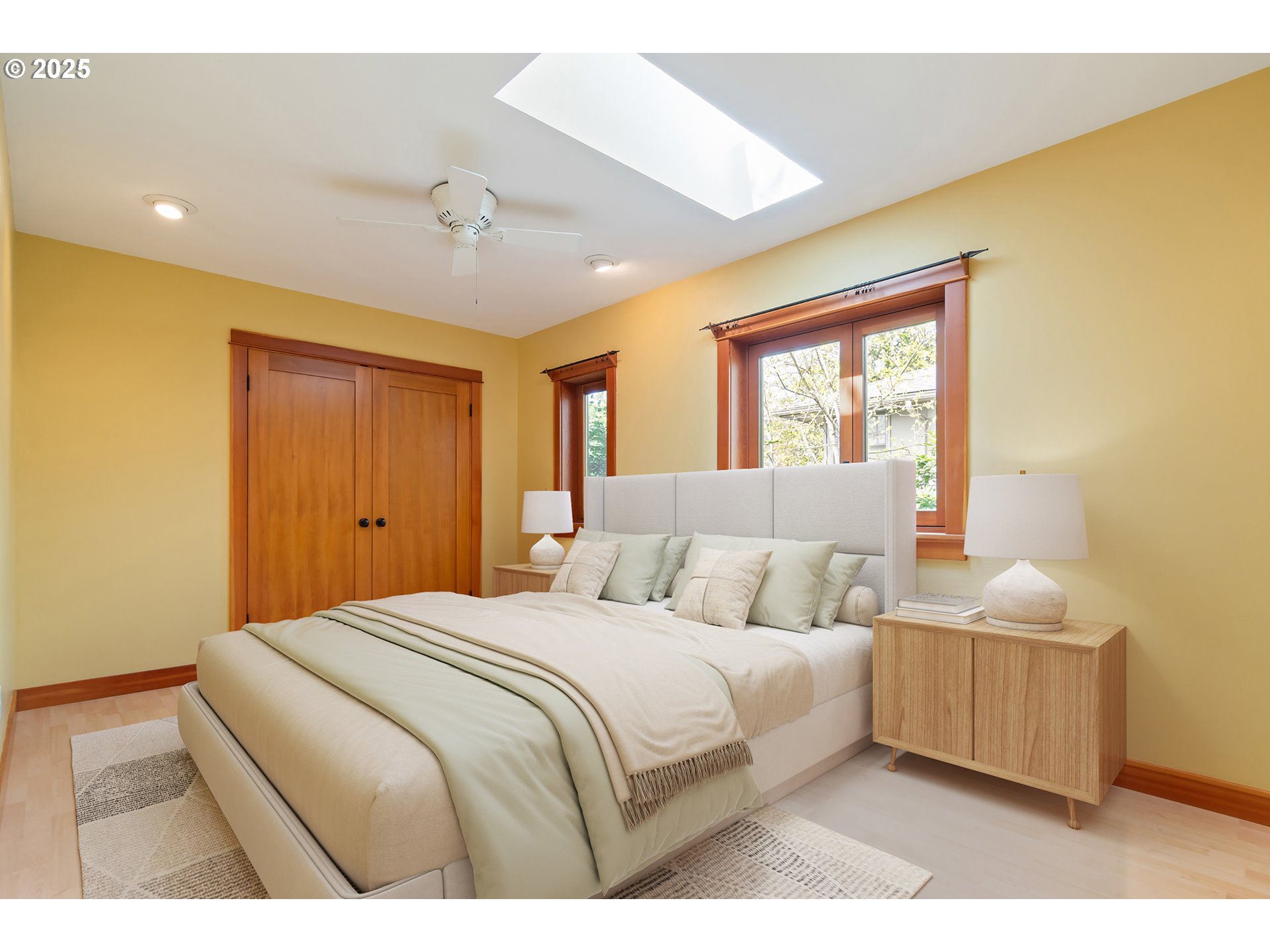 2775 Elinor Street Eugene, OR 97403 - Photo 17 of 48 a bedroom with a bed and a window