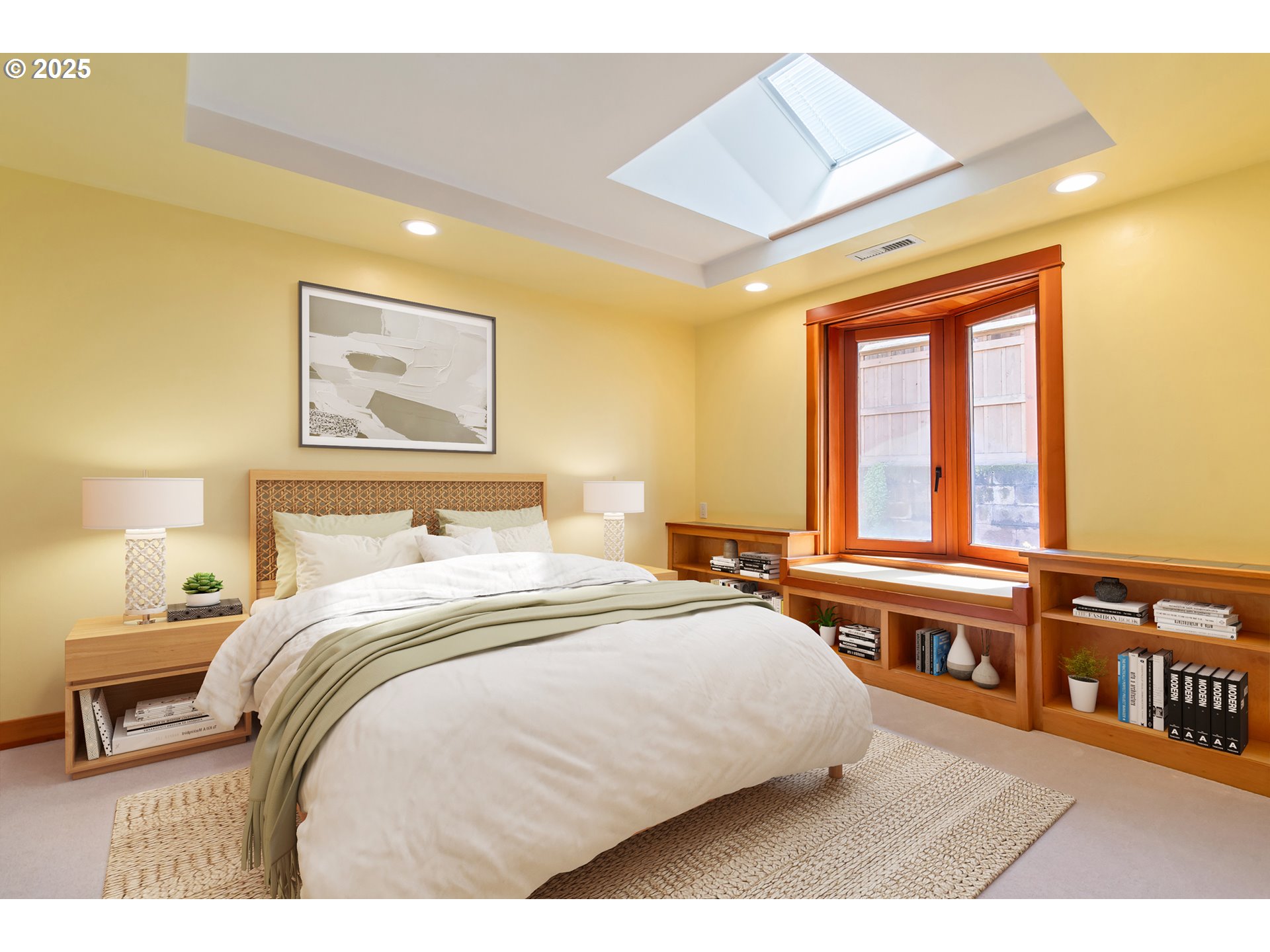 2775 Elinor Street Eugene, OR 97403 - Photo 21 of 48 a bedroom with a bed next to a large window