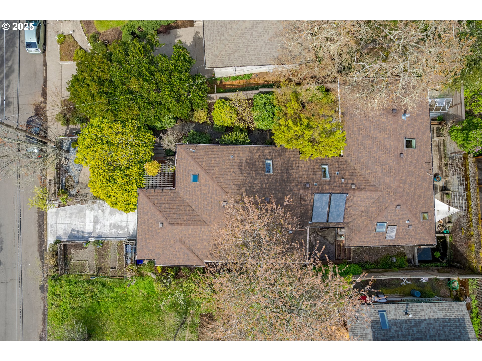 2775 Elinor Street Eugene, OR 97403 - Photo 42 of 48 an aerial view of a house with a yard basket ball court and outdoor seating