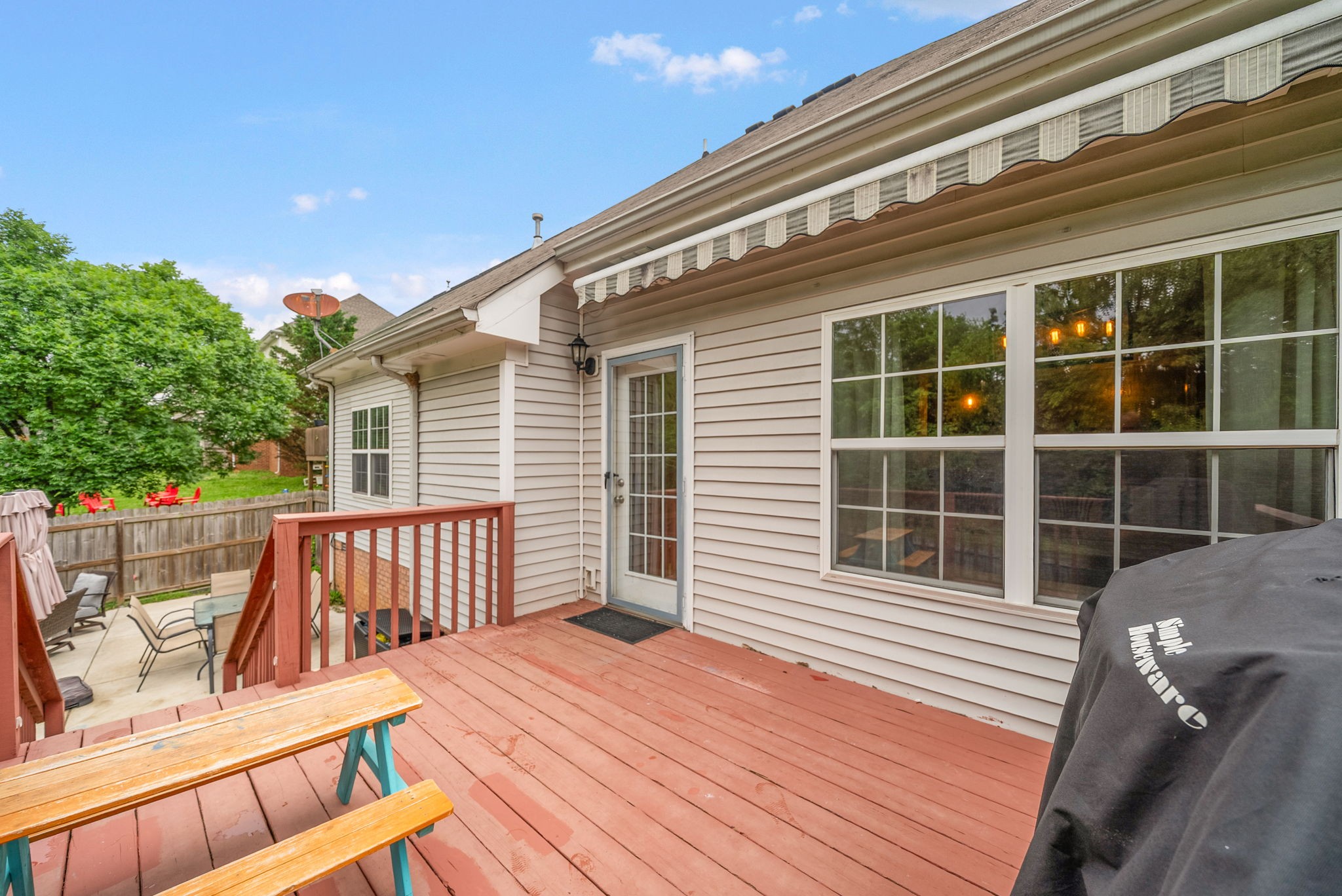 1161 Cynthia Lane Spring Hill, TN 37174 - Photo 32 of 42 a balcony with wooden floor and outdoor space