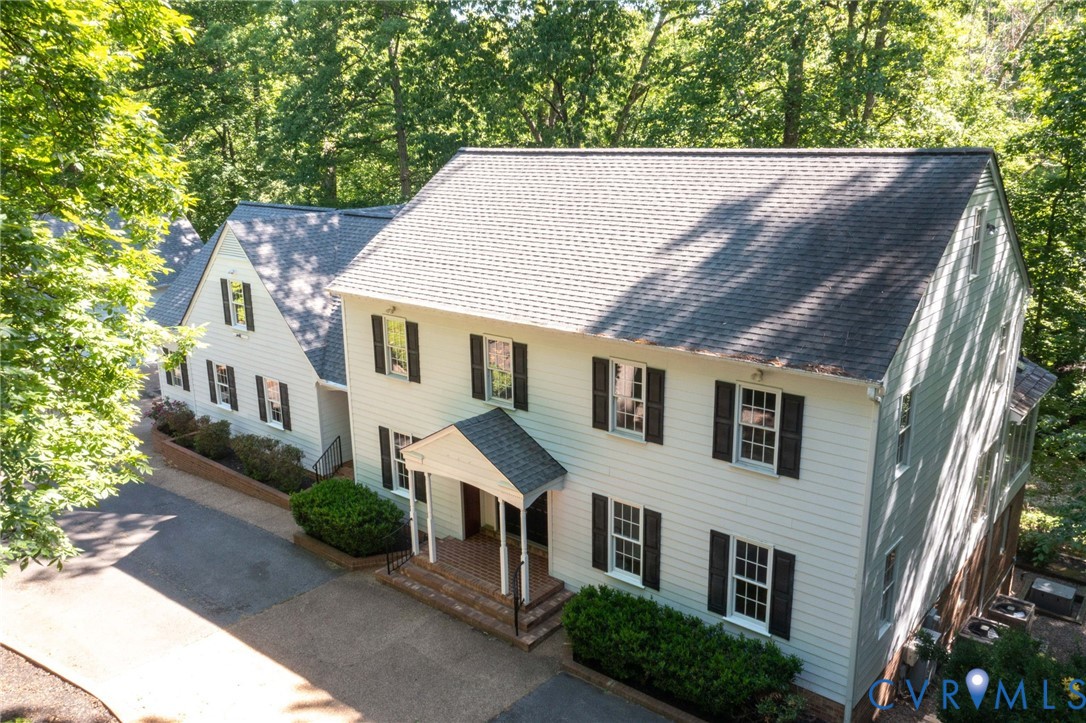 3201 East Brigstock Road Midlothian, VA 23113 - Photo 71 of 72 a aerial view of a house with a yard