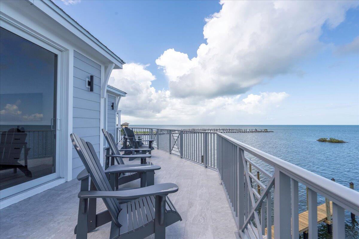 810 39th Street, Unit GULF Marathon, FL 33050 - Photo 49 of 113 a view of balcony with furniture
