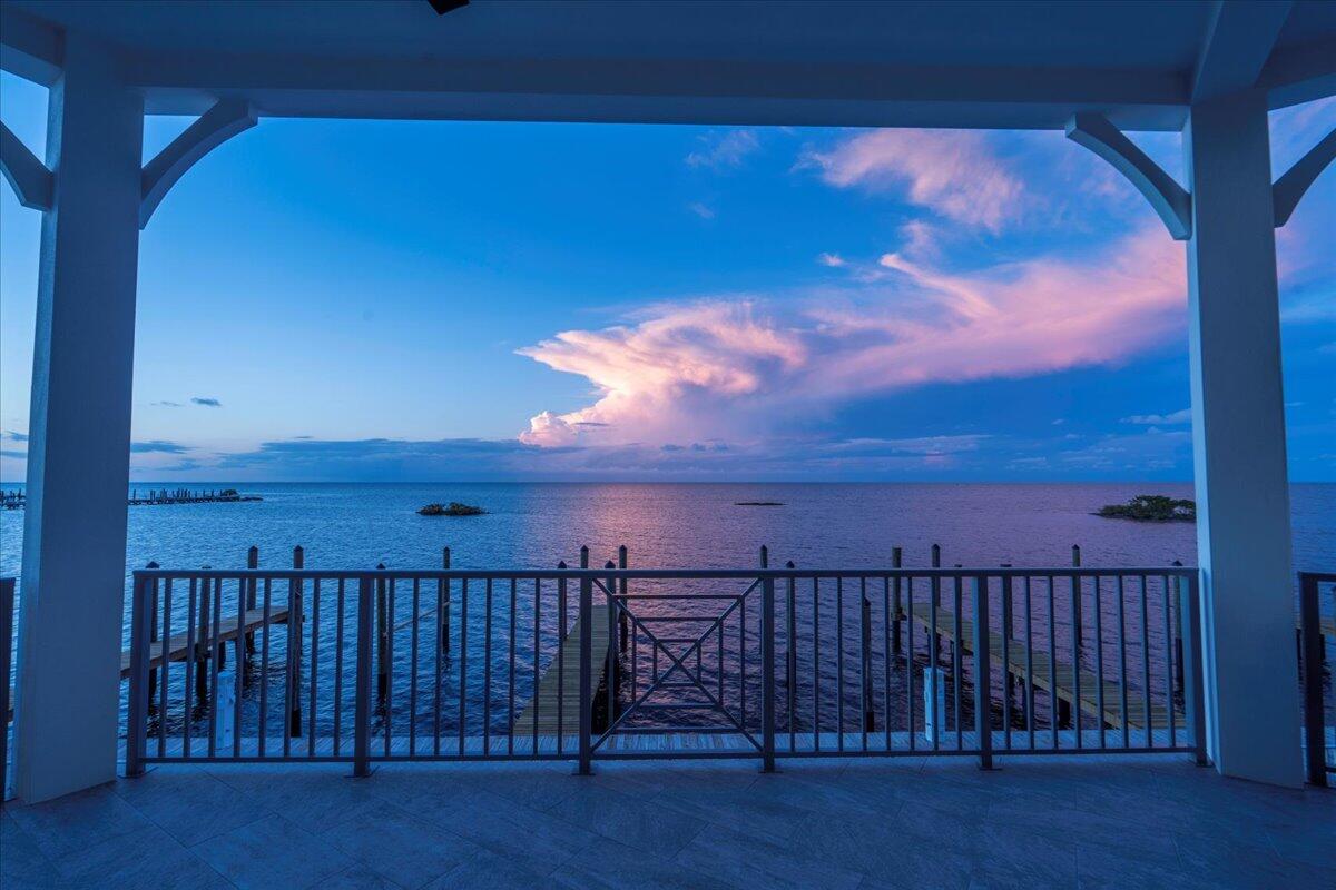 810 39th Street, Unit GULF Marathon, FL 33050 - Photo 77 of 113 a view of a balcony with an outdoor space