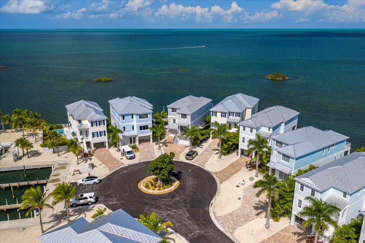 810 39th Street, Unit GULF Marathon, FL 33050 - Photo 89 of 113 an aerial view of a house with garden space and lake view