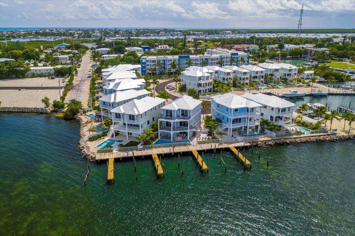810 39th Street, Unit GULF Marathon, FL 33050 - Photo 92 of 113 a aerial view of a house with a big yard