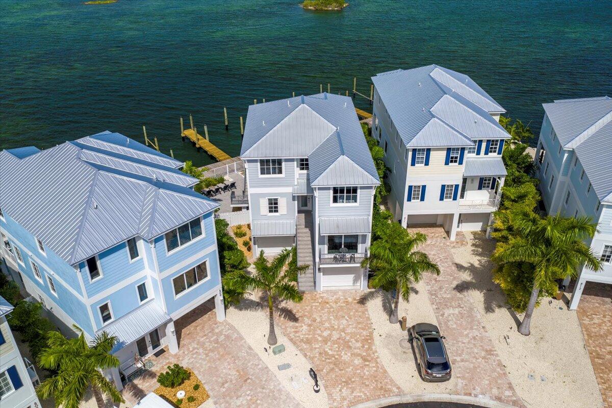 810 39th Street, Unit GULF Marathon, FL 33050 - Photo 100 of 113 an aerial view of a house with garden space and sitting area
