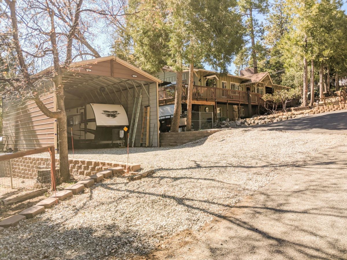 26523 Pine Avenue Idyllwild, CA 92549 - Photo 54 of 56 a street view covered with snow