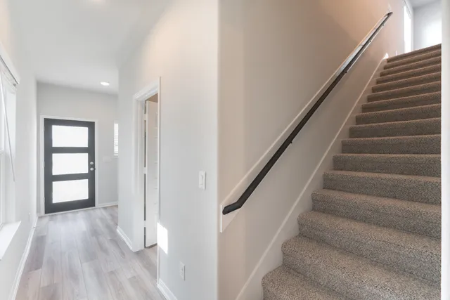 a view of empty room