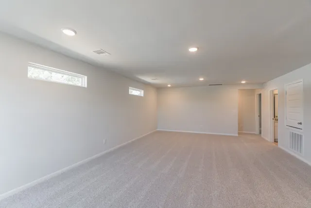 a view of empty room