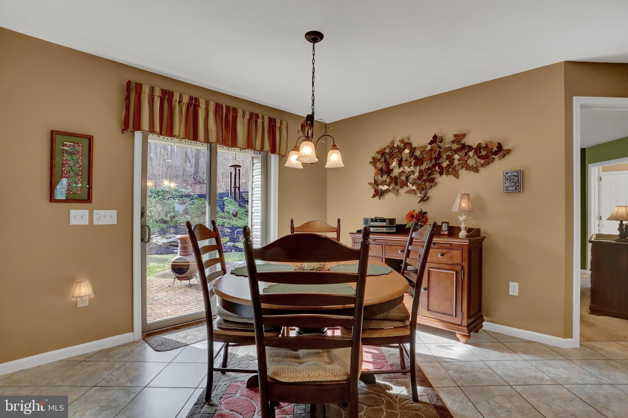 144 Rexmont Road Lebanon, PA 17042 - Photo 16 of 42 Dining Room with Slider to Patio