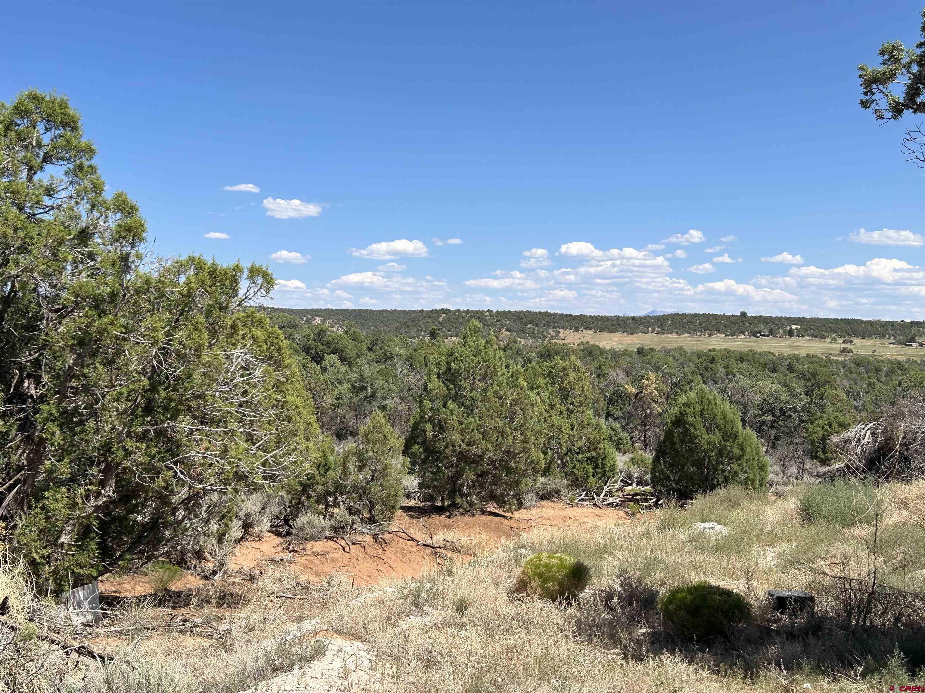 a view of a lake with a mountain