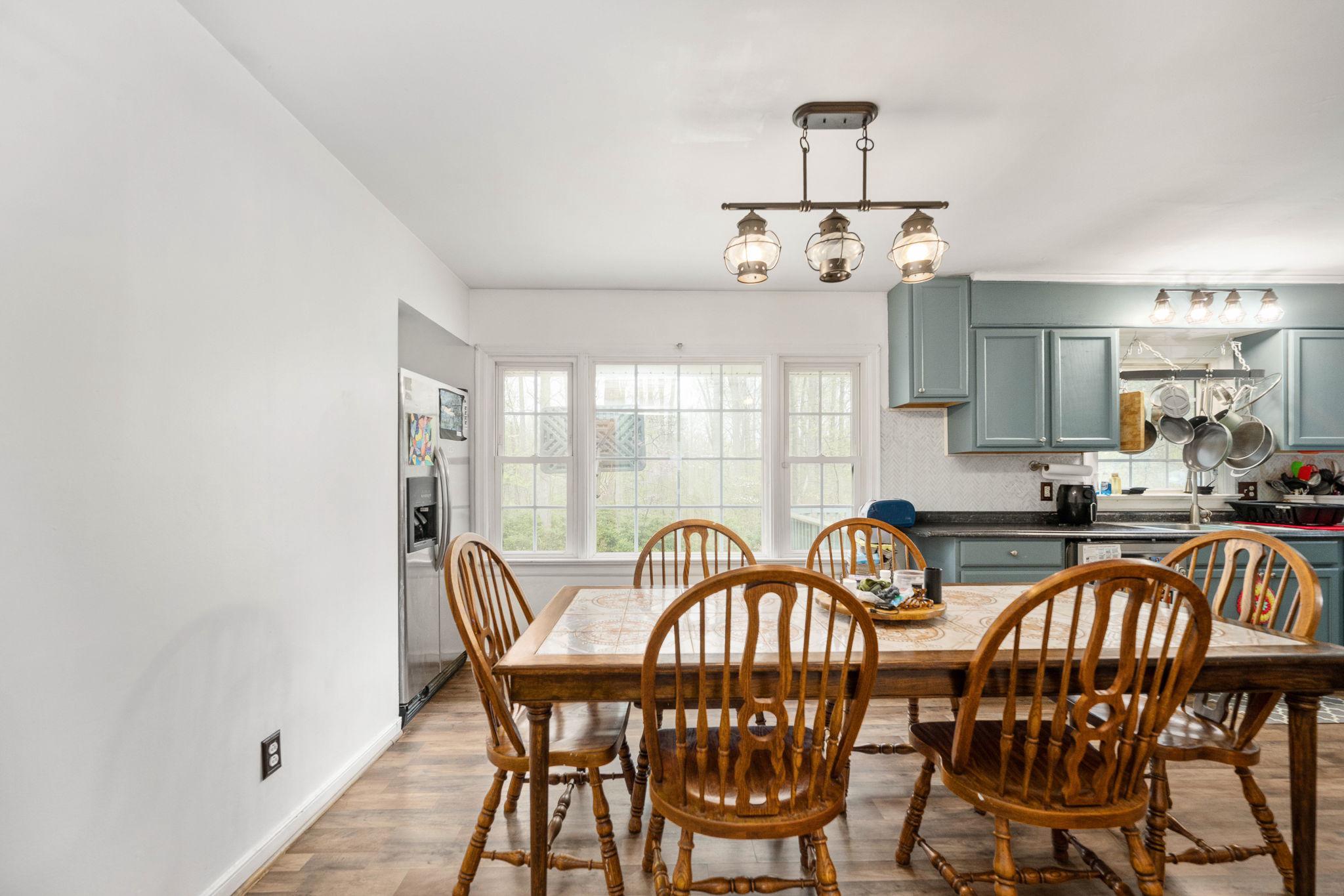 60 Richards Ferry Road Fredericksburg, VA 22406 - Photo 8 of 41 Table space in kitchen w/ incredible views of yard