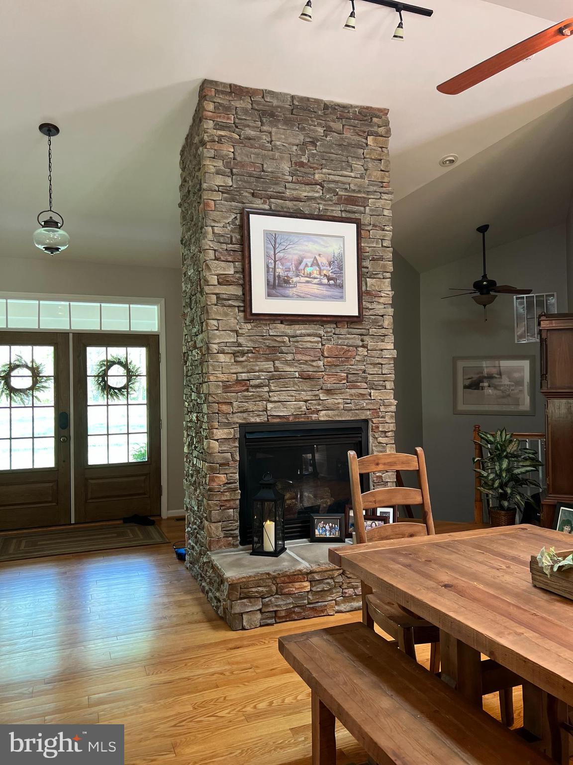 9601 Ritter Road Nokesville, VA 20181 - Photo 27 of 32 Dining Area Gas Fireplace