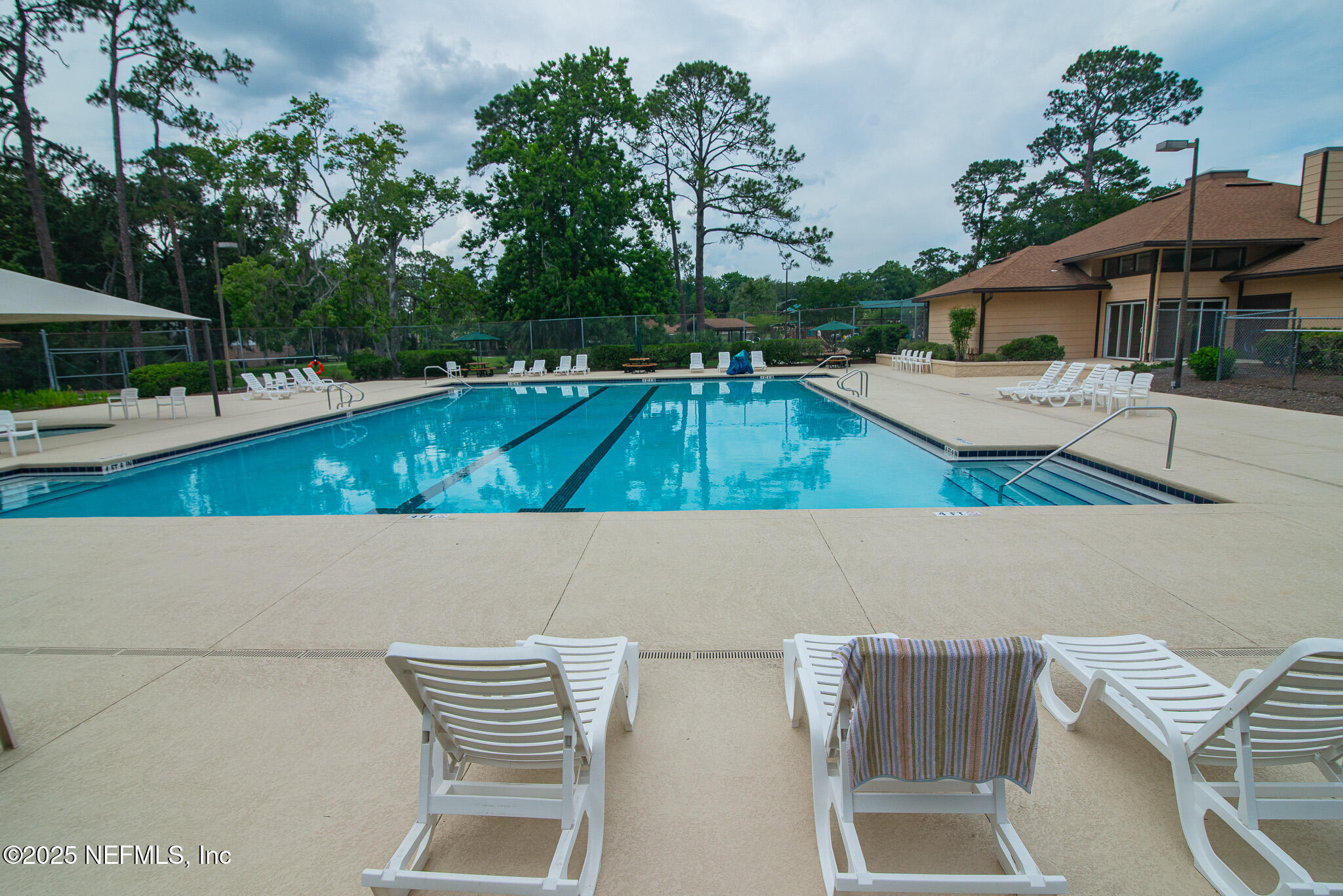 12850 Deep Lagoon Place West Jacksonville, FL 32246 - Photo 44 of 51 a view of backyard with seating area and trees