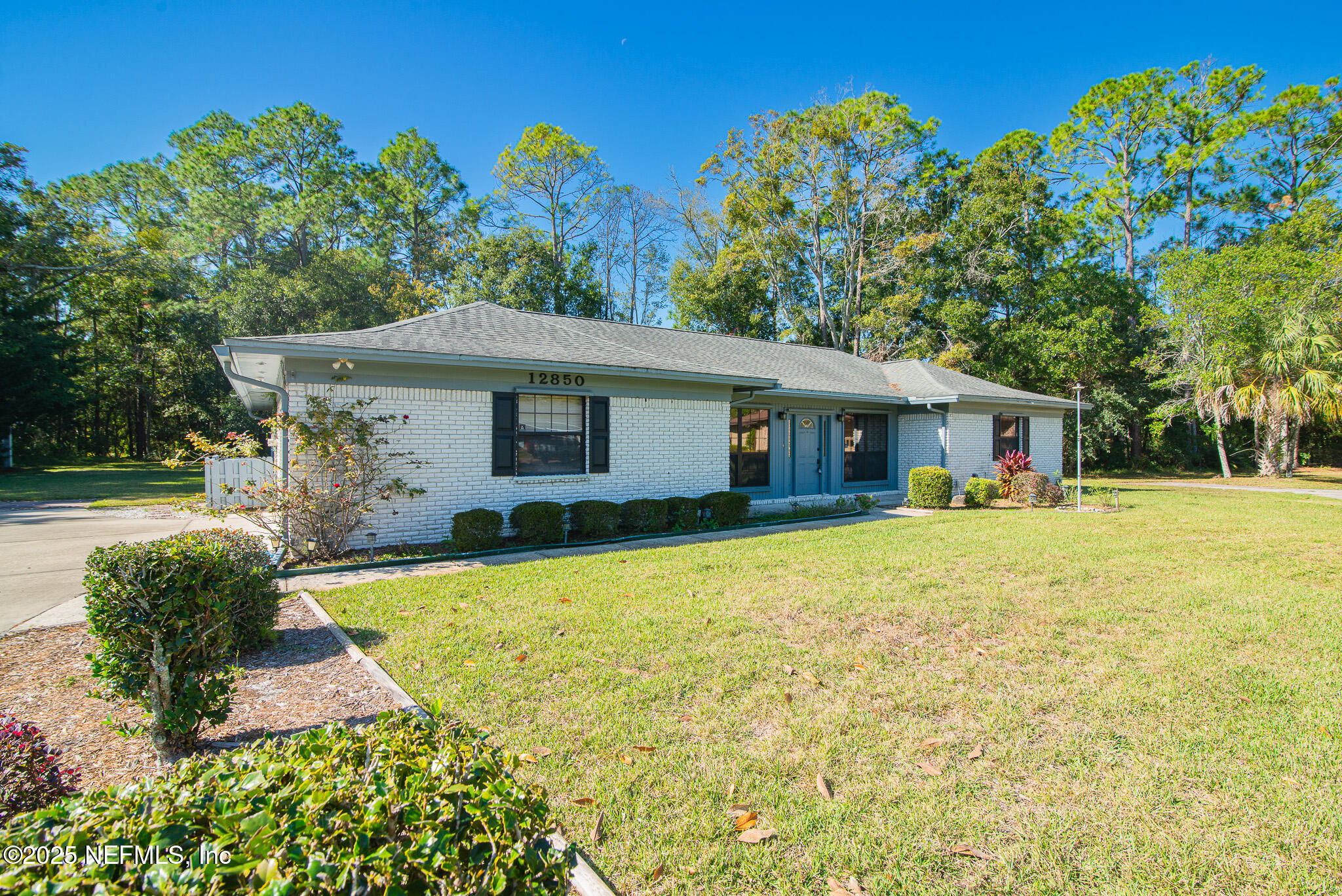 12850 Deep Lagoon Place West Jacksonville, FL 32246 - Photo 5 of 51 a front view of a house with garden