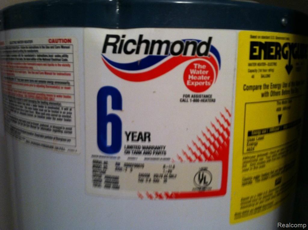 4493 McDowell Road Lapeer, MI 48446 - Photo 17 of 19 Hot Water Heater