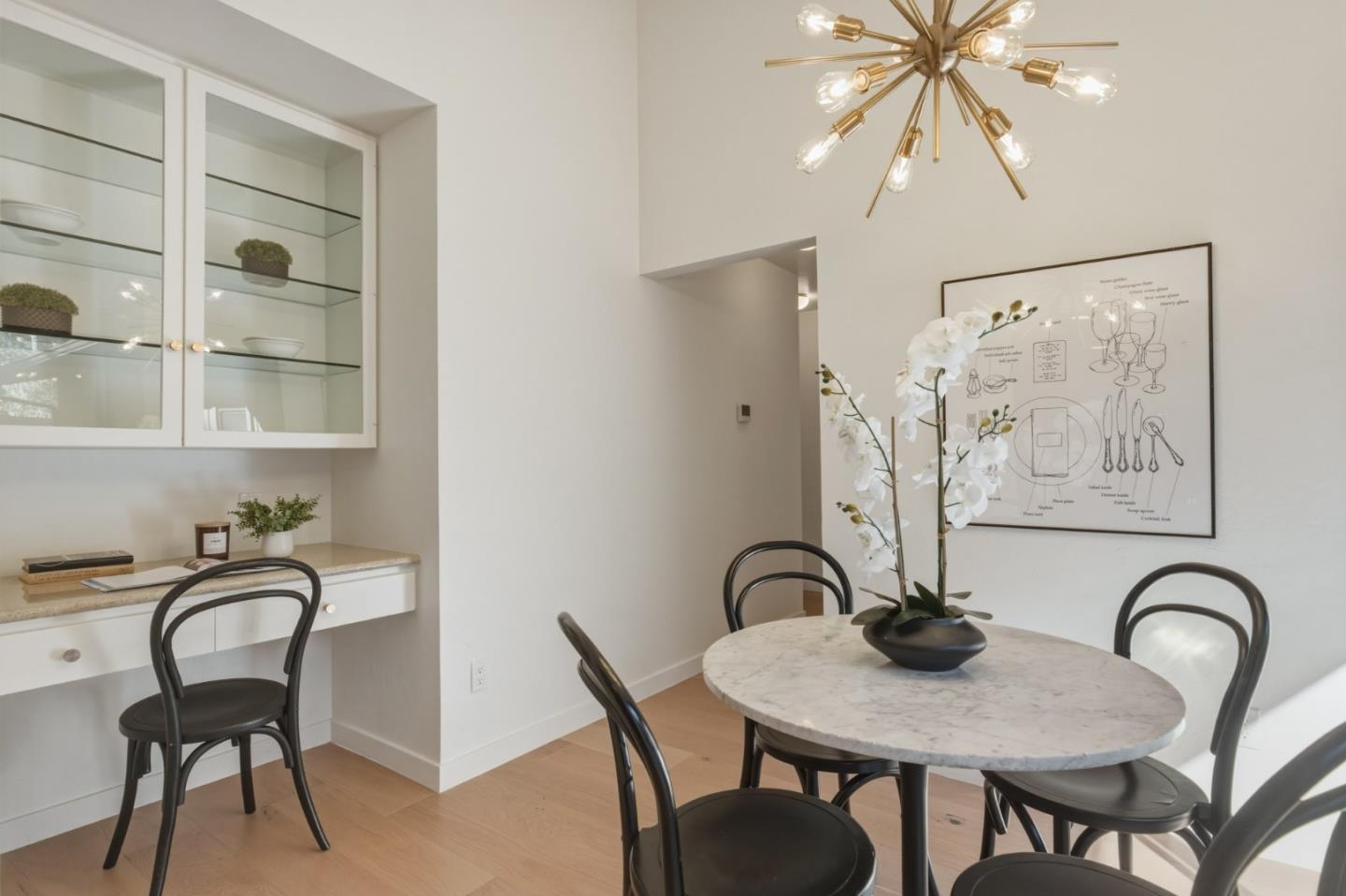 1171 Chaparral Road Pebble Beach, CA 93953 - Photo 10 of 20 a dining room with furniture and window