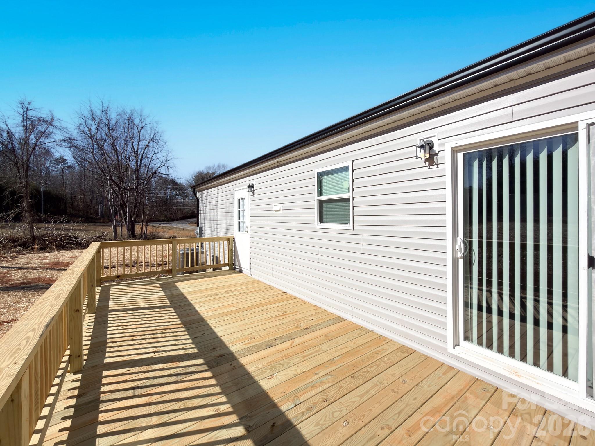 3613 Jamestown Road Morganton, NC 28655 - Photo 15 of 30 a view of a wooden deck