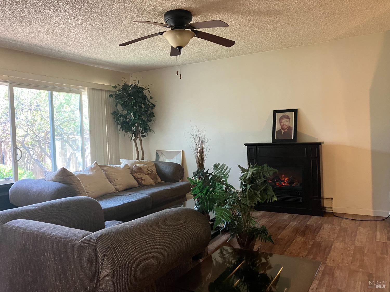 Sereno Drive Vallejo, CA 94589 - Photo 12 of 20 a living room with furniture and a fireplace