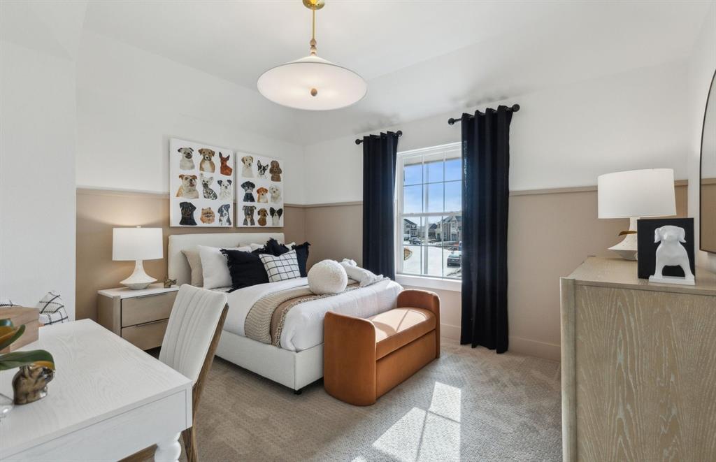 11109 Carham Street Haslet, TX 76052 - Photo 19 of 24 Roomy secondary bedroom with extensive closet storage *Model representation