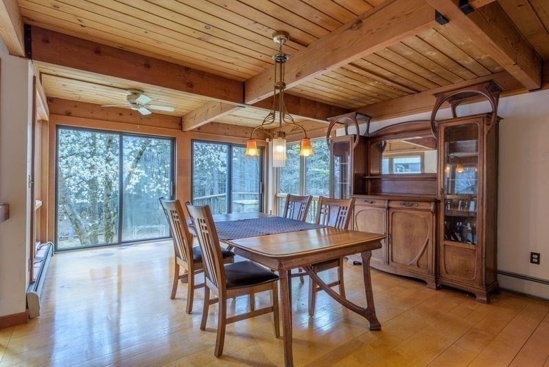 20 Lawton Road Leverett, MA 01054 - Photo 11 of 39 a dining room with furniture window and wooden floor