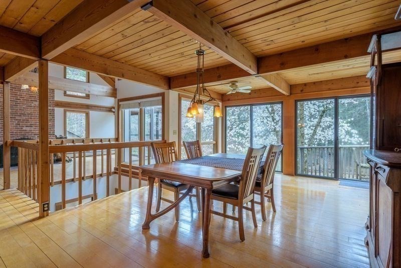 20 Lawton Road Leverett, MA 01054 - Photo 12 of 39 a dining room with furniture window and wooden floor